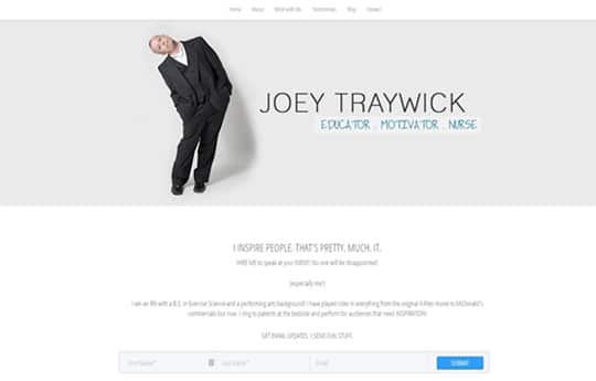Joey Traywick – Motivational Speaker