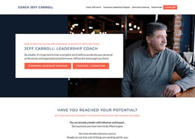 Coach Jeff Carroll
