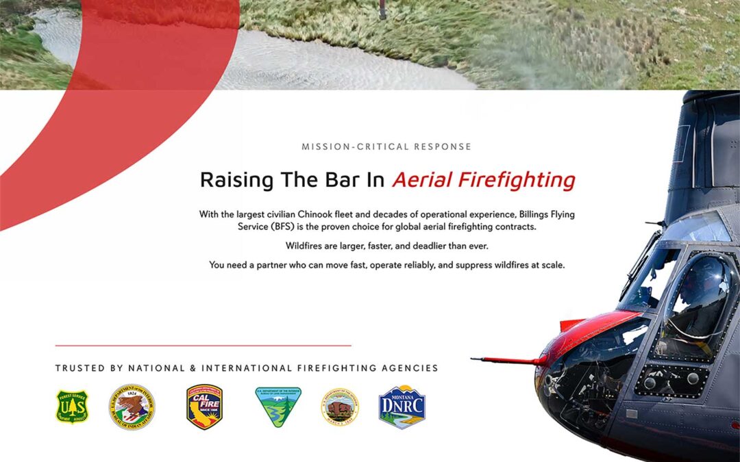 Helicopter Company Website Design