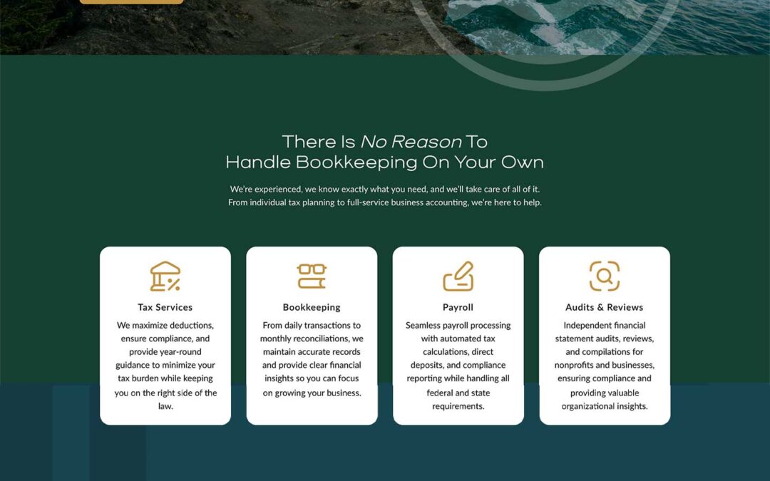 Tax & Accounting Website Design