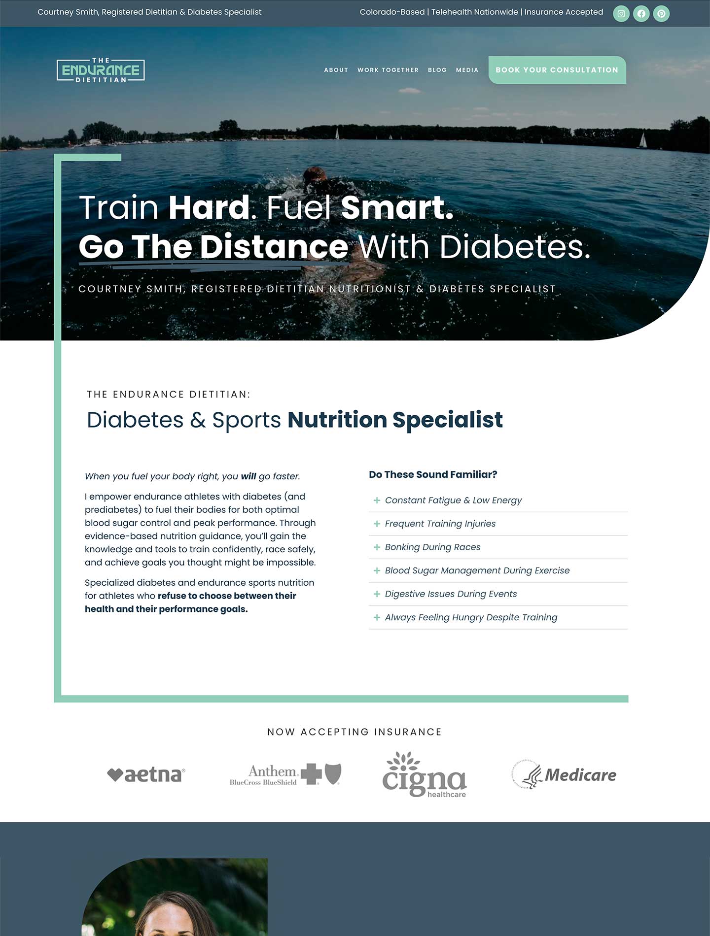 Endurance Dietitian Website