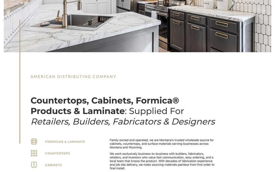 Wholesale Cabinets and Countertop Website Design
