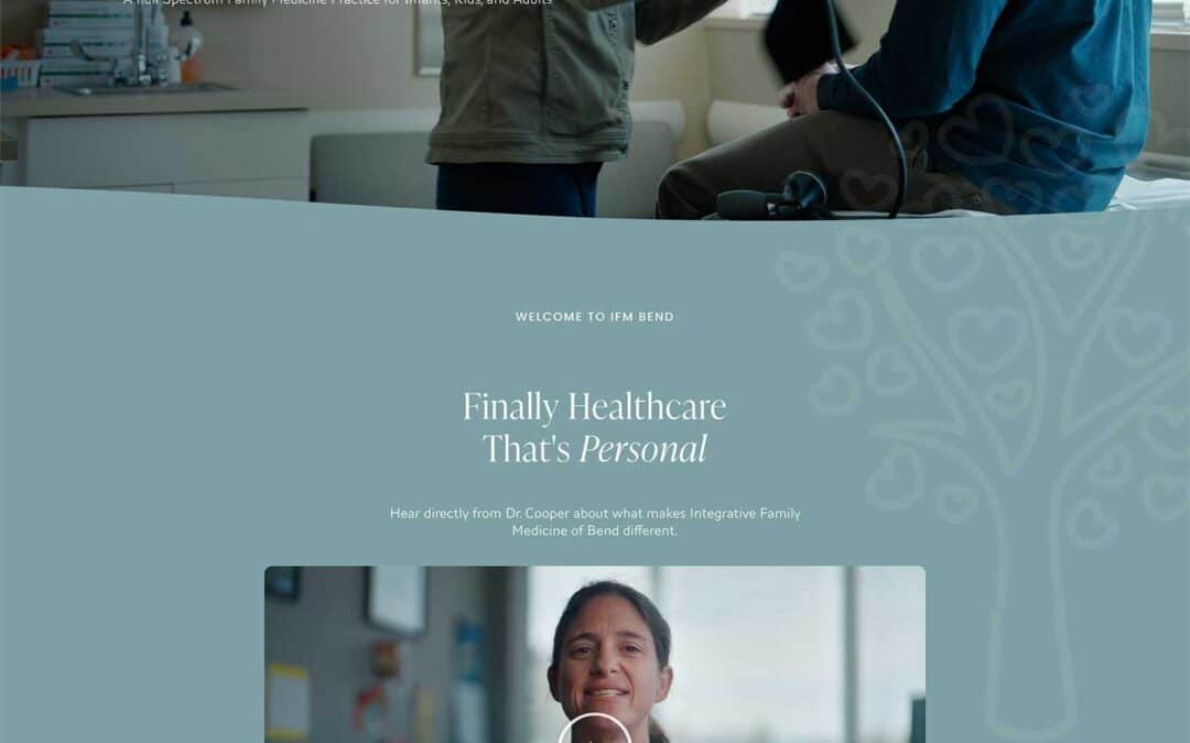 Integrative Primary Care Website Design