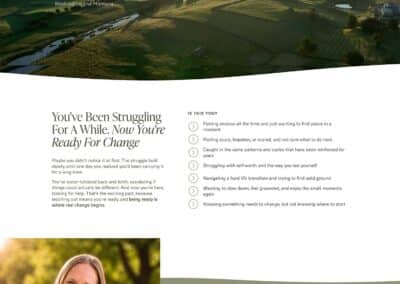 Mental Health Counseling and Hypnotherapy Website Design